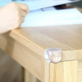 Transparent PVC Table Corner Guards Anti-Collision Protective Covers for Furniture - 1 PC