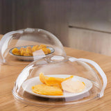Microwave Safe Food Grade Plastic Splash Proof and Dustproof Heating Cover