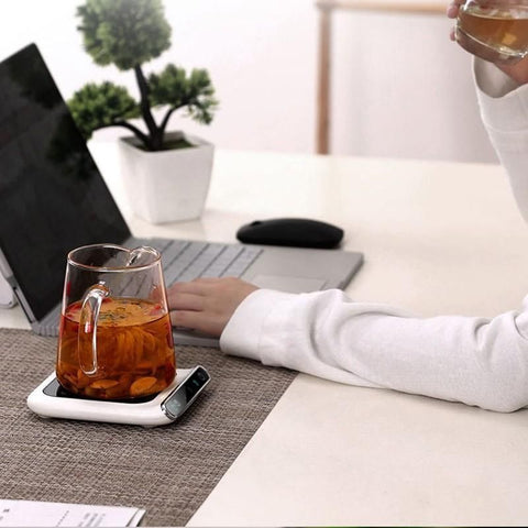Smart USB Coffee Mug Warmer Pad for Tea Milk Cup Heating Plate