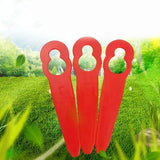Grass Trimmer Plastic Blades Part Cutter Replace Acc Crop For Ozito Bosh Kuller - 50PCS