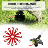 Grass Trimmer Plastic Blades Part Cutter Replace Acc Crop For Ozito Bosh Kuller - 50PCS