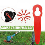Grass Trimmer Plastic Blades Part Cutter Replace Acc Crop For Ozito Bosh Kuller - 50PCS