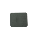 Leather Mouse Pad Gaming Waterproof Desk Mat 25 x 21cm Anti Slip - Dark Green