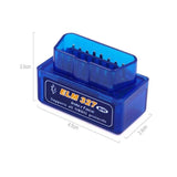 Bluetooth OBD2 ELM327 Car Scanner IOS Android Diagnostic Auto Scan Tool OBDII