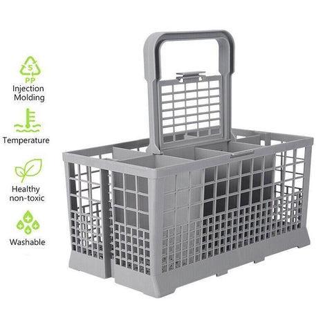 Universal Dishwasher Cutlery Basket Suits For Many Brands 240Mm X 135Mm X 122Mm