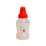 4pcs Mini Portable Sauce Box Condiment Dispensers for Picnic and Outdoor Use - Tomato sauce