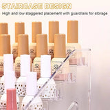 6/7 Layer Nail Polish Storage Box Multi Layer Clear Display Rack Organizer Stand - 7-Tier