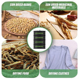 2-8 Tier Drying Net Large Shelf Hydroponic Hanging Grow Herb Plant Dry - 8 Layers