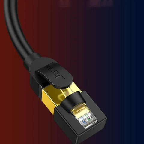 Jasoz Network Lan Cat7 Rj45 Cord Ethernet Shielded Cable Patch Lead 1-10M - 3 m