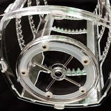 360-Degree Rotating Earring Holder Jewellery Rack Display Stand Organizer
