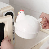 Microwave Oven Egg Steamer Boiled Egg Artifact Boiled Egg Mini Household Special Heating Box