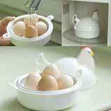Microwave Oven Egg Steamer Boiled Egg Artifact Boiled Egg Mini Household Special Heating Box