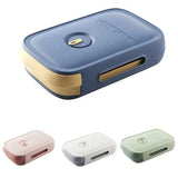 Drawer Type Eggs Tray Fruit Storage Box Kitchen Stacking Holder Food Container - Green