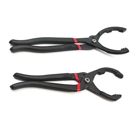 Oil Filter Pliers Wrench 10/12 Inch Heavy Duty Spanner Tool for Car Repair - 12inches