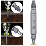 6Pcs Damaged Screw Extractor Set Easy Out Broken Drill Bit Remover Kit Speed Out