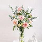 Artificial Eucalyptus Leaf Flowers Fake Green Plant Nordic Home Party Decor