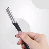 3Pcs/Set Eyebrow Trimming Eyelash Brush Folding Tweezers Portable Makeup Tools
