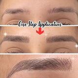 3D Waterproof Eyebrow Tattoo Sticker Hair-Like Natural Brows for Sparse Eyebrows - E13