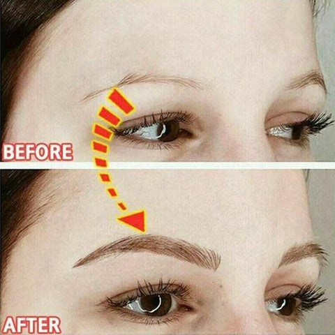 3D Waterproof Eyebrow Tattoo Sticker Hair-Like Natural Brows for Sparse Eyebrows - E13