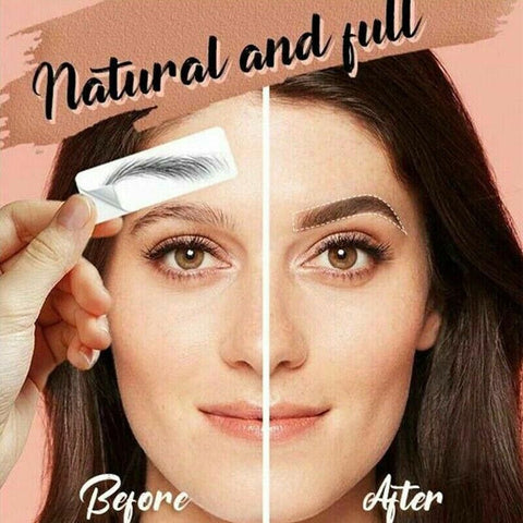 3D Waterproof Eyebrow Tattoo Sticker Hair-Like Natural Brows for Sparse Eyebrows - E13
