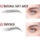 3D Waterproof Eyebrow Tattoo Sticker Hair-Like Natural Brows for Sparse Eyebrows - E13