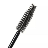 50X Disposable Mascara Wands Eyelash Brushes Applicator Lash Extension Brush - Black+Clear