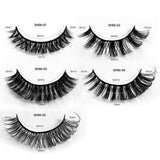10 Pairs Russian D-Curl Mink False Eyelashes - Full & Curled - DH06-H5