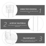 Aquarium Feeding Tube Multifunctional Fish Tank Floating Feeding Ring Shrimp Feeder