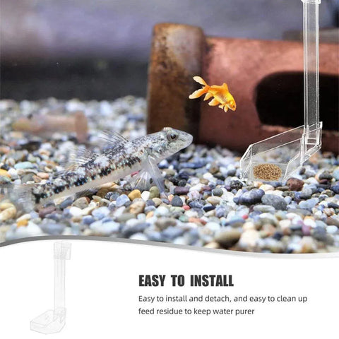 Aquarium Feeding Tube Multifunctional Fish Tank Floating Feeding Ring Shrimp Feeder