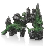 Aquarium Decoration Rock Cave Stone Ornament Fish Tank Mountain View Decor