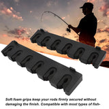 Wall Mounted Fishing Rod Holder Display Rack Sturdy Fishing Rod Storage Stand