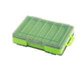 Multifunctional Fishing Bait Storage Box Accessories Gear Organizer Tool Box - Green-S