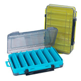 Multifunctional Fishing Bait Storage Box Accessories Gear Organizer Tool Box - Green-S
