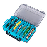 Multifunctional Fishing Bait Storage Box Accessories Gear Organizer Tool Box - Green-S