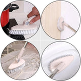 Multifunctional Floor Brush Long Handle Cleaning Brush for Tiles and Home Use