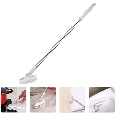 Multifunctional Floor Brush Long Handle Cleaning Brush for Tiles and Home Use