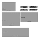 Waterproof Non-Slip Bathroom Shower Mat Anti-Slip Rug Toilet Floor Mat Washable - Cream-60*80cm