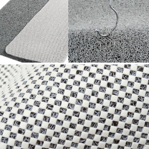 Waterproof Non-Slip Bathroom Shower Mat Anti-Slip Rug Toilet Floor Mat Washable - Cream-60*80cm