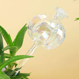 2PCS Automatic Glass Watering Cactus Plant Flower Self Drip Irrigation Tool - Green