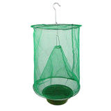 6PCS Reusable Hanging Fly Trap Net Cage Insect Catcher for Garden Farm Outdoor Use
