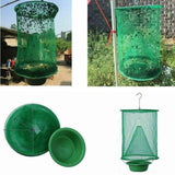 6PCS Reusable Hanging Fly Trap Net Cage Insect Catcher for Garden Farm Outdoor Use