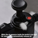 2L Car Wash Foam Sprayer Hand Held Pump Wash Spray Bottle Snow Foam Detailing - White