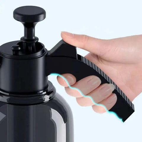 2L Car Wash Foam Sprayer Hand Held Pump Wash Spray Bottle Snow Foam Detailing - White