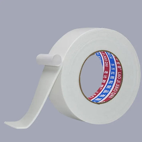 Double Sided White PE Foam Sticky Tape Mounting DIY Craft Strong Adhesive 2.5m - 10mm*2.5m