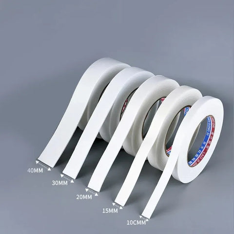 Double Sided White PE Foam Sticky Tape Mounting DIY Craft Strong Adhesive 2.5m - 40mm*2.5m