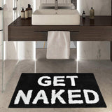 Non Slip Absorbent Bathroom Floor Mat Soft Washable Door Rug Home Decor