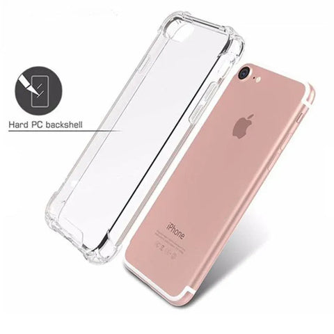 Shockproof Iphone 13 12 11 Pro Max Xs X 8 7 Soft Gel Clear Case Cover For Apple - For iphone 13
