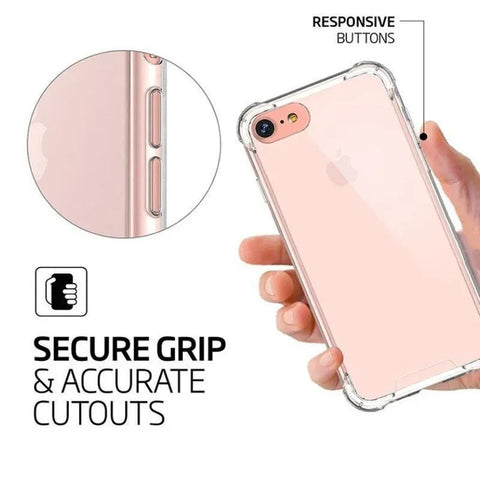 Shockproof Iphone 13 12 11 Pro Max Xs X 8 7 Soft Gel Clear Case Cover For Apple - For iphone 13Mini