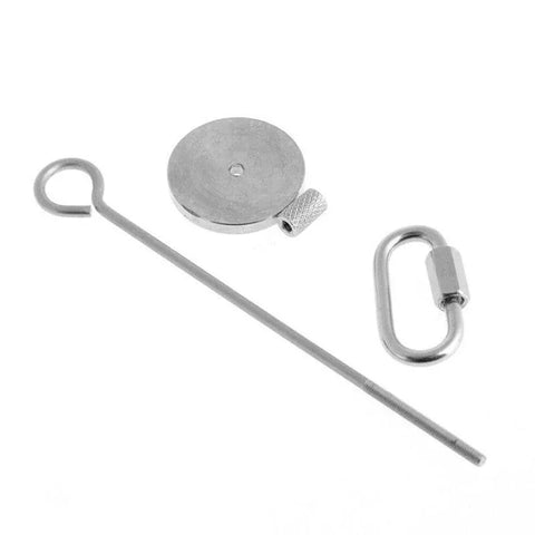Pet Stainless Steel Bird Parrot Cage Skewer Food Meat Stick Spear Fruit Holder - 12CM