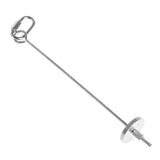Pet Stainless Steel Bird Parrot Cage Skewer Food Meat Stick Spear Fruit Holder - 12CM